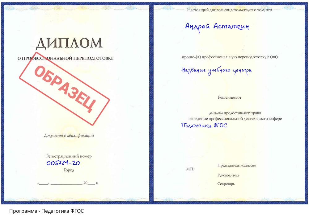 Педагогика ФГОС Торжок